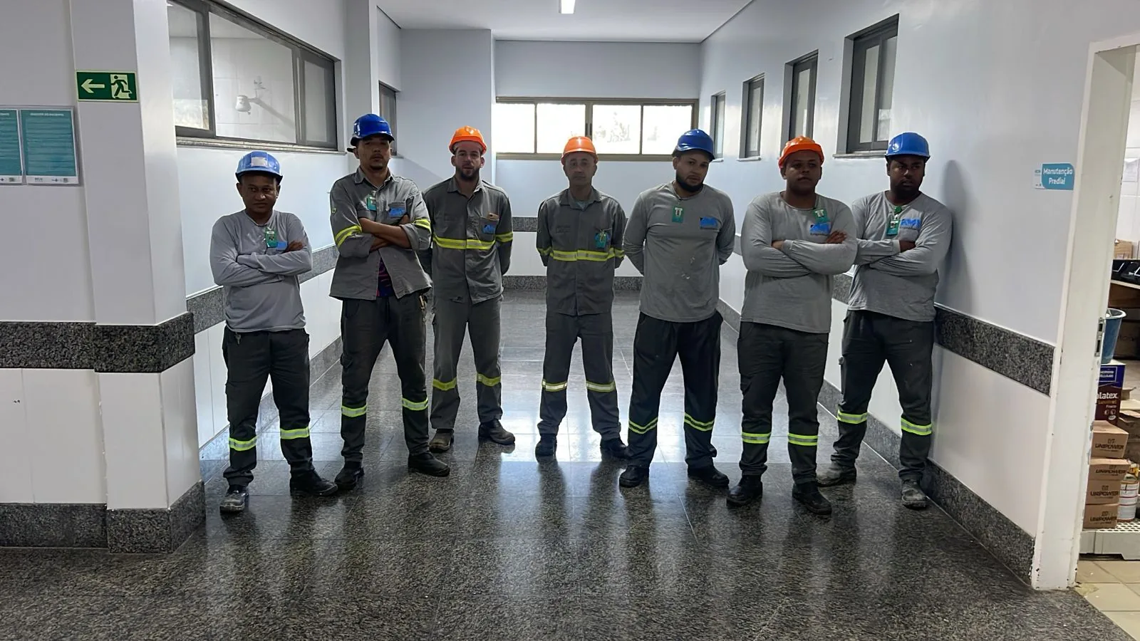 Equipe operacional KMA Engenharia