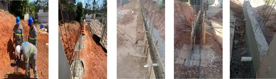 Demolição e Reconstrução de Muro - SE Campo Limpo