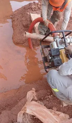 Execução de Drenagem - Tubulação PEAD e Concreto - Drenagem e tubulação - registro 8