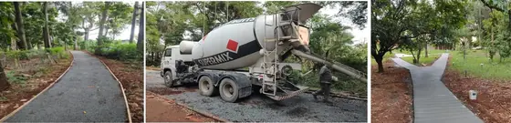 Implantação de Calçadas e Ciclovia