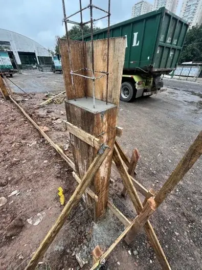 Projeto e Construção de UVR Butantã - Fundação e estrutura - registro 8