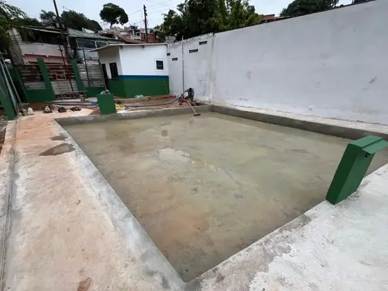 Projeto e Construção de UVR Jardim Colombo - Piso e instalações - registro 17