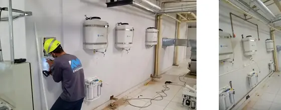 Projeto e Execução de CME e Caldeira de Vapor a GLP - Obras civis e elétricas - registro 2