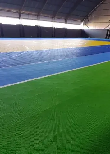 Reforma e Ampliação de Quadra Poliesportiva - Estrutura e quadra - registro 3