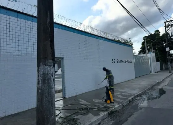 Regularização e Adequações de Norma - SE Santos 8 (Porto) - Segurança e subsolo - registro 15